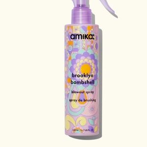 Amika brooklyn bombshell
blowout + blow dry spray